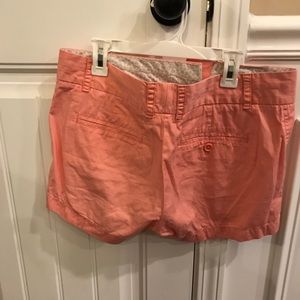3 pairs of J Crew broken in chino shorts size 6